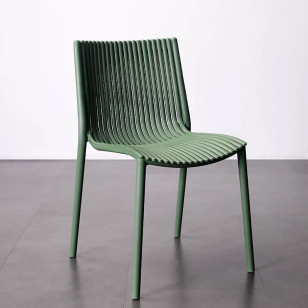 簡約北歐風條紋休閒椅